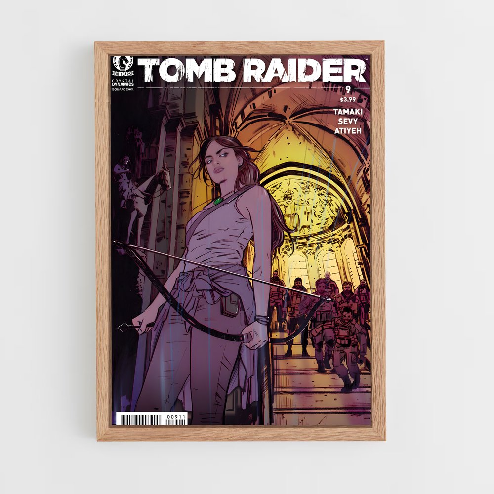Poster Tombstone Legend – affiche Tomb raider (vue 4)
